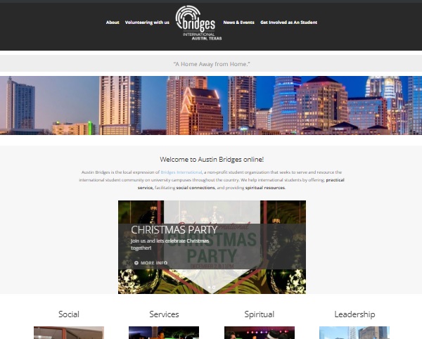 Go to Bridges International Austin web page Bridges International Austin Prototype